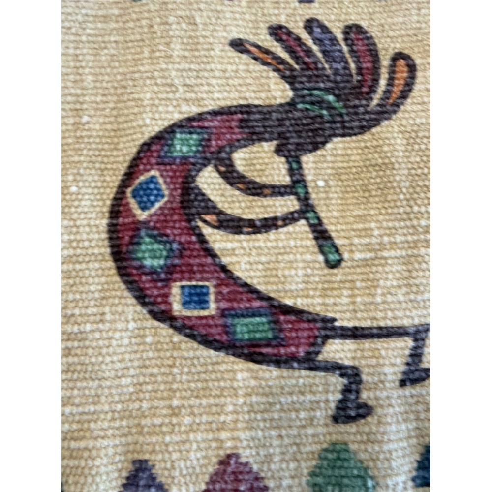 Set Of 2 Vintage Kokopelli Placemats Southwest Rustic 000 - Picture 3 of 8